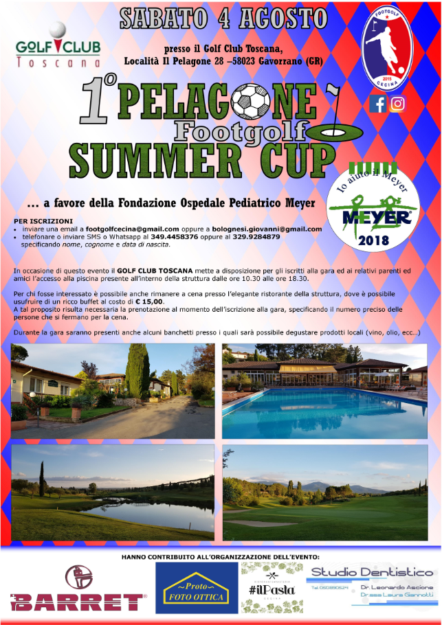 1° Pelagone Footgolf Summer Cup