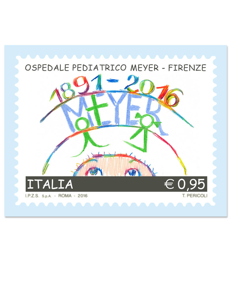 Folder con francobollo celebrativo 125 anni
