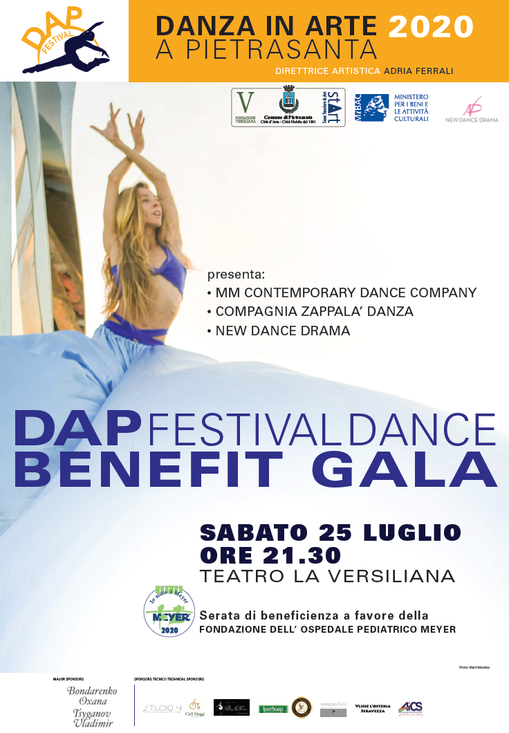 Il DAP Festival presenta Dance Benefit Gala