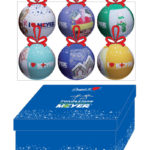Set 6 palline decorate con elegante scatola-11